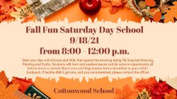 Saturday School Flyer